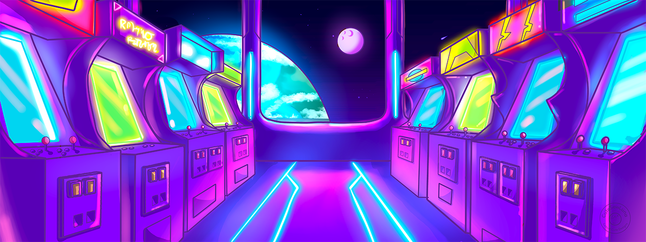 Arcade in space