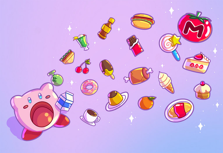 Kirby Eating