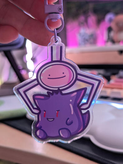 Genngar Claw Machine Keychain